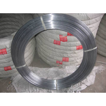 Hot DIP galvanizado de alambre ovalado 43kg o 45kg